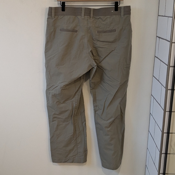 KUHL Women's Tan Insect Shield Hiking Camping Outdoor Nylon Capri Pants 14 - Picture 4 of 11